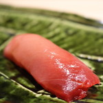 鮨こゝろ - fattest tuna 大間の本鮪の背トロ