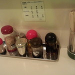 麺家 ぶんすけ - カウンターセット