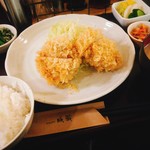 成蔵 - 煌麦豚シャ豚ブリアン２個定食＠3200円