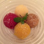 ペルケノー - 主人の頼んだアイス4種盛