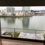 皆美館 - 部屋からの宍道湖