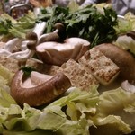 肉厚のどんこすごい。