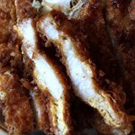 キッチン南海 - スズキフライ断面