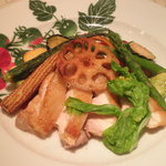 エノテカ・オルモ・デル・カウカソ - メインの高坂鶏