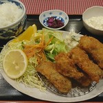 洋食家 アルハンブラ - 牡蠣フライセット