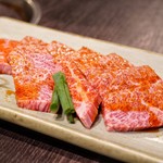 炭火焼肉屋台 たじま屋 - ☆特上カルビ 1200円（タレ）