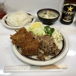 キッチングリーン - 串かつ・生姜焼き 850円