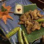 SH Garden - 山羊のおっぱい肉腐乳ソース焼き