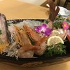 旅館民宿　くるみ屋 - 料理写真:刺身の舟盛り2人前、真蛸、平目、赤海老、桜鯛、的鯛