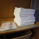 三養荘 - 豊富なバスタオル