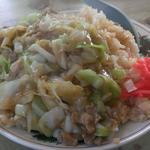 ますや食堂 - 肉チャーハン(大盛)  600円＋70円