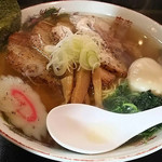 麺や横丁 縁日 - 2018.1.11  【横町ラーメン (大)】＋【チャーシュートッピング (豚)】 750円＋150円