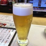 Sushidokoro Asuka - まずは　ビールで