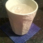 ぶあいそ - 【2011年03月】焼酎の水割り。