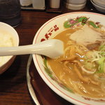 Tenkaippin - 餃子定食（ﾗｰﾒﾝとご飯）