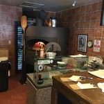 ア フェネステッラ - 立派なピザ釜が鎮座