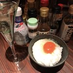 シャンパン&醤油バー フルートフルート - 「日本一！めんどくさいけどテンションの上がる卵かけご飯」