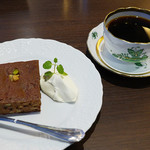 サトウコーヒー - ブラウニー、コーヒー