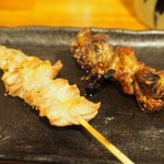 Sumibi Yakitori Kazamidori - 焼き鳥セット2本アップ