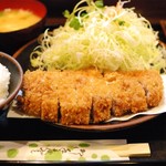 竹乃家 - ロースカツ定食　1100円