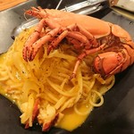 オマール海老のクリームパスタ