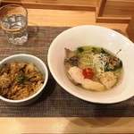 麺屋 貝原 - 貝しおそばと貝めし