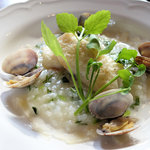 手打ち蕎麦とフレンチの やな木 - <2018年1月>白身魚のポワレお米と芹のソース