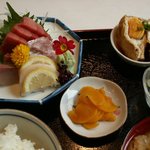 じゃこまん - 刺身定食800