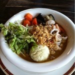 外飯屋 ウッディノート - 魚介のスープカレー
