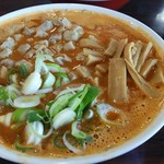 すずらんラーメン - もつラーメン。