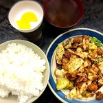 名阪上野ドライブイン おすみ - ホルモン定食♡