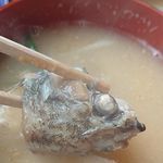 丸清食堂 - ドンコの味噌汁