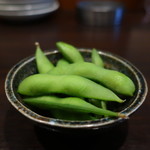 Hatoba - お通しの枝豆
