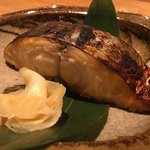 炭と地酒とたしなみワイン Kai本店 醸す - サワラの味噌漬け、コレはご飯が欲しくなるよねー