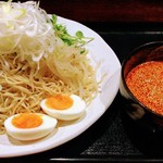 広島流つけ麺 からまる - 広島流つけ麺大盛辛さ30倍