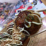築地銀だこ イオン米沢店 - 【ぜったいうまい！！タコ焼き】(ソース八個入り)　一舟 【無料限定品】いただきまっす