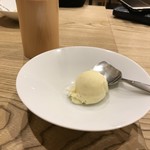 有機和食 山藤 - ［ランチ］セットのアイスクリーム