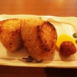 Akantarekyouya - 201103　再訪問　焼きおにぎり