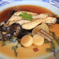 飛騨季節料理 肴 - オコゼの煮付け