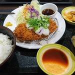 松のや - おろしロースカツ定食