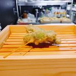 Tempura Sutando Kitsune - シシトウ。