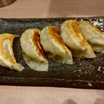 麺処笠懸 Ichi - 【2018.1.14(日)】よいちギョーザ(5個)378円