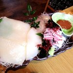 田舎レストランじんべえ - 真いか一本刺！