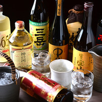 焼酎も取り揃えております。