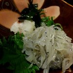 ちゃんこ ごっつ庵 - 生しらすポン酢