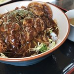 しまばら時代屋 - デミカツ丼