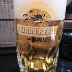 ちょもらんま酒場 - 生ビール￥480