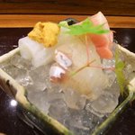 お竈ダイニング 穂垂 - 刺身はトロに感動！