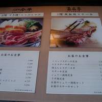 人形町今半 本店 - お昼のメニュー