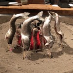 柳家 - アマゴの塩焼き